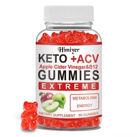 Malic Keto and ACV Energy Boosting Gummies (Option: 180g)